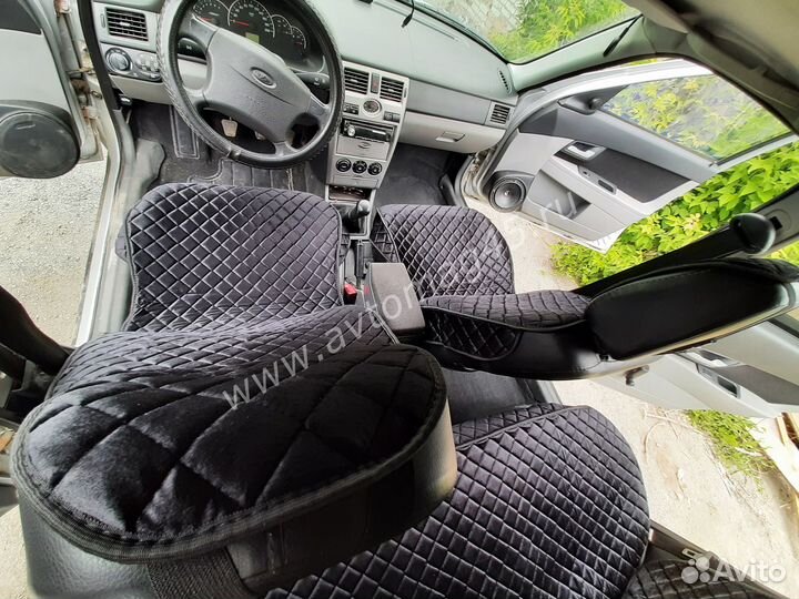 Накидка на сиденья велюр с боками универсальные