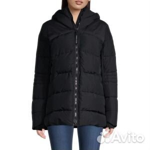 Пуховик HyBridge с капюшоном Canada Goose, черный