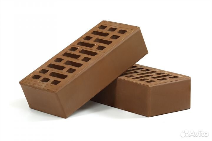 Воротынский облицовочный кирпич Коричневый