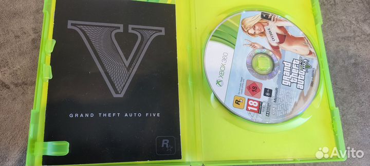 Диски на xbox 360 gta 5