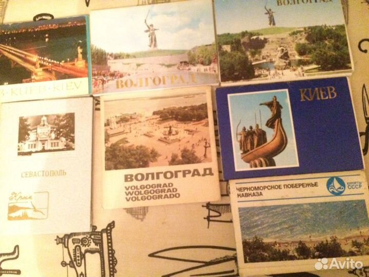 Комплекты открыток СССР