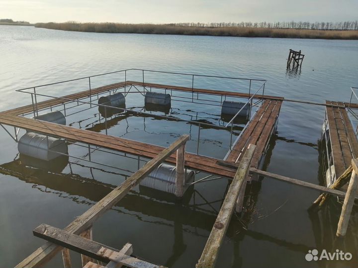 Садки для разведения рыбы
