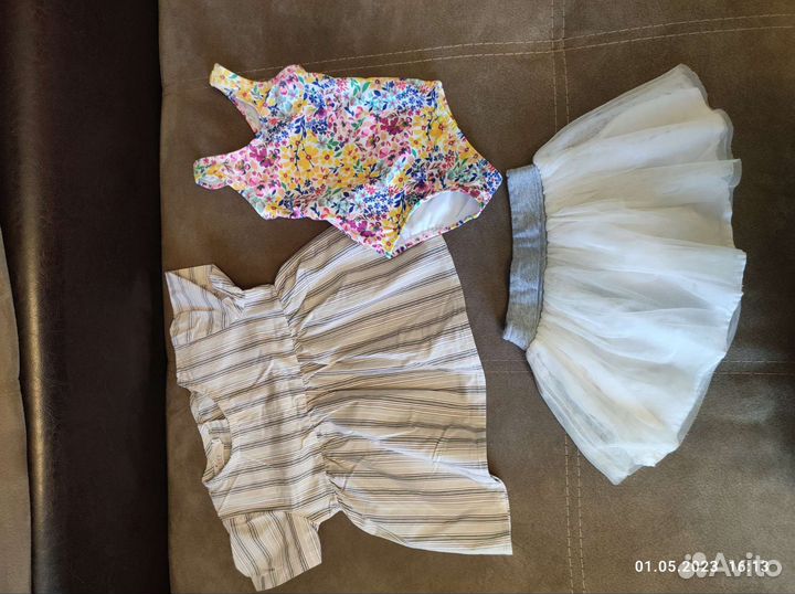 Пакет одежды для девочки 74-80