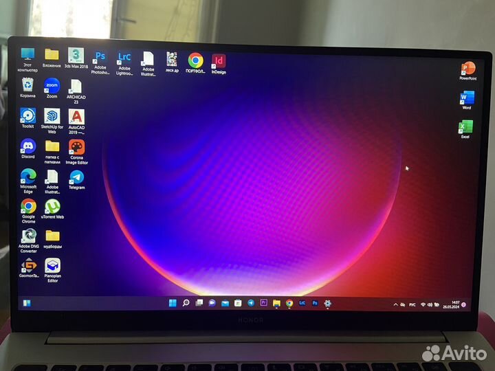 Ноутбук honor magicbook 16 pro