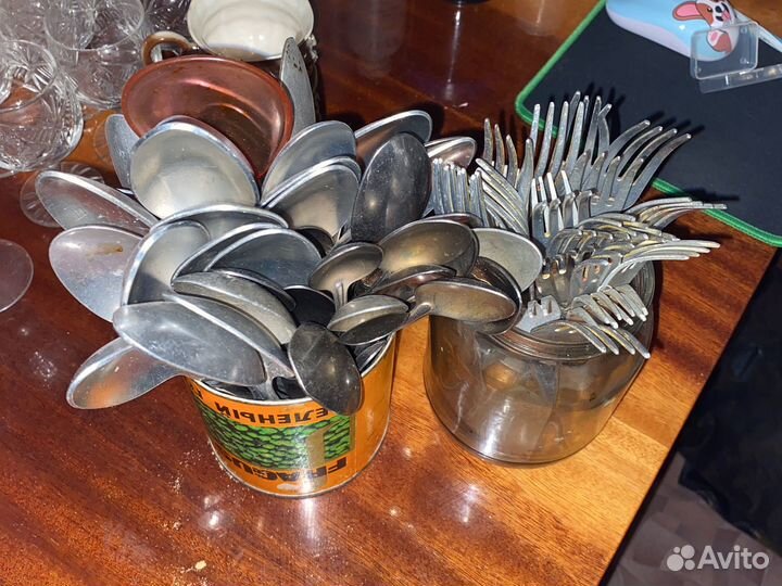 Ложки вилки алюминий