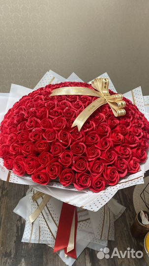 Мыльные розы букеты