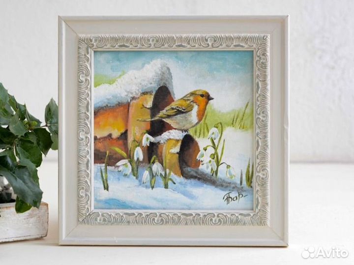 Картины маслом герань подснежники желтые розы