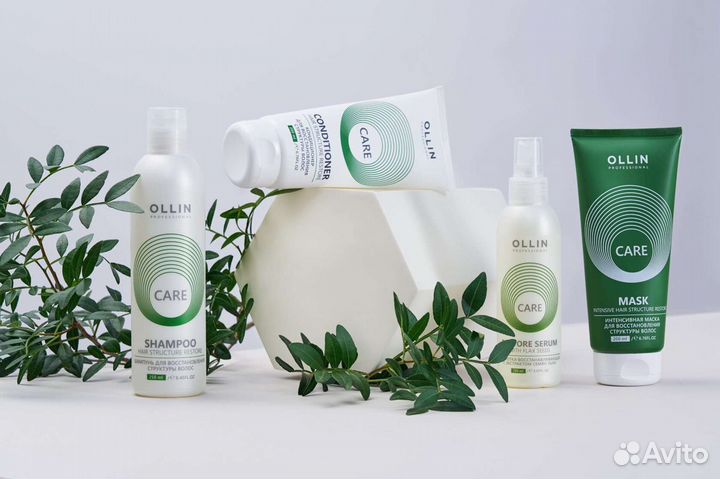 Ollin шампунь бальзам спрей