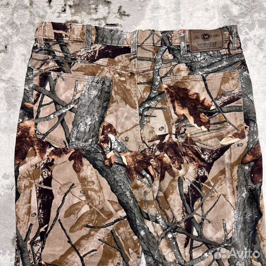 Брюки Wrangler x Realtree Camo - W36 L32 оригинал
