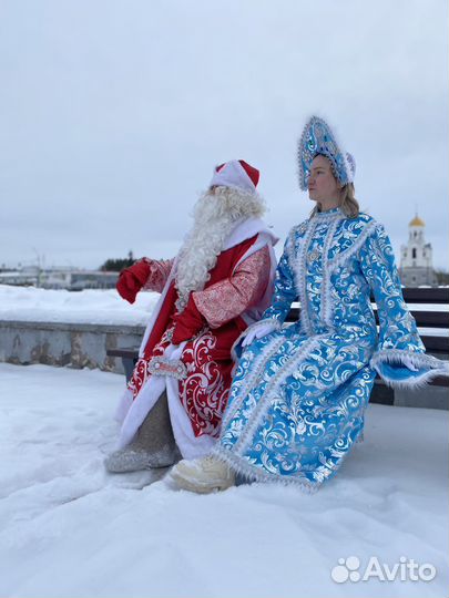 Костюм снегурочки взрослый