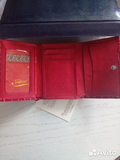 Портмоне женское Новое кожа лаковая Италия