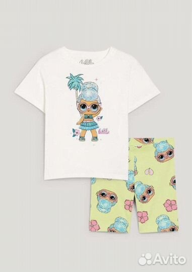 Футболка и шорты C&A 128