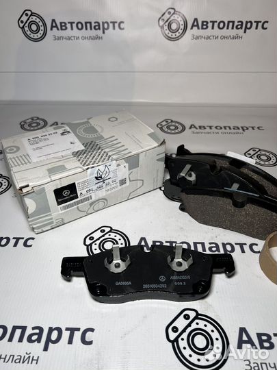 Колодки передние Mercedes GLE от 2016 C292 GL W166