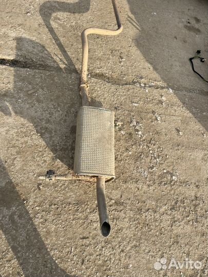 Глушитель peugeot partner 2