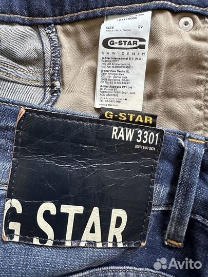 Джинсовые шорты G-Star Raw. Оригинал