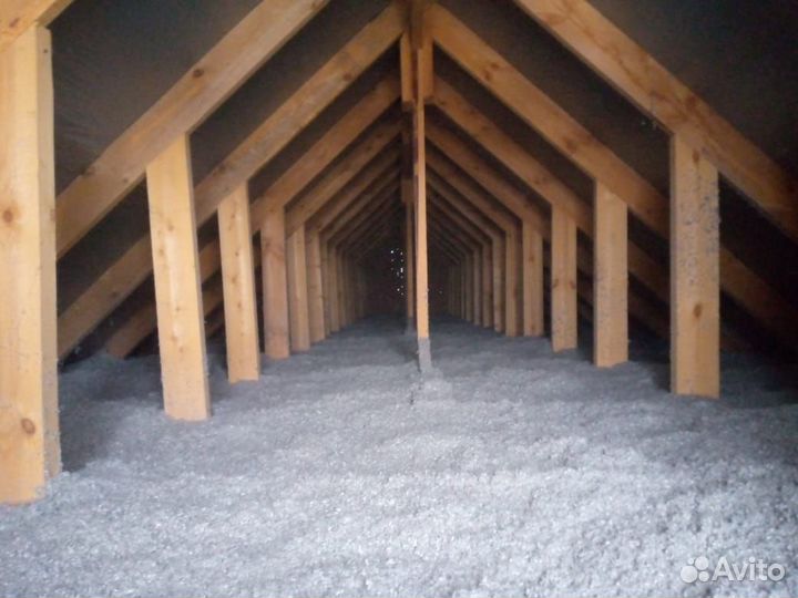 Утепление изнутри крыши/мансарды/пола