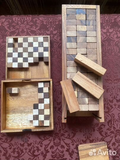 Игры из дерева головоломки