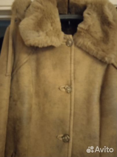 Дубленка женская искусственная 48-50