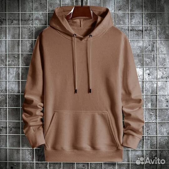 Уютная зимняя флисовая худи для повседневного ношения