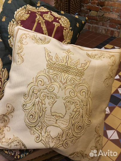 Наволочка чехол на подушку гобелен