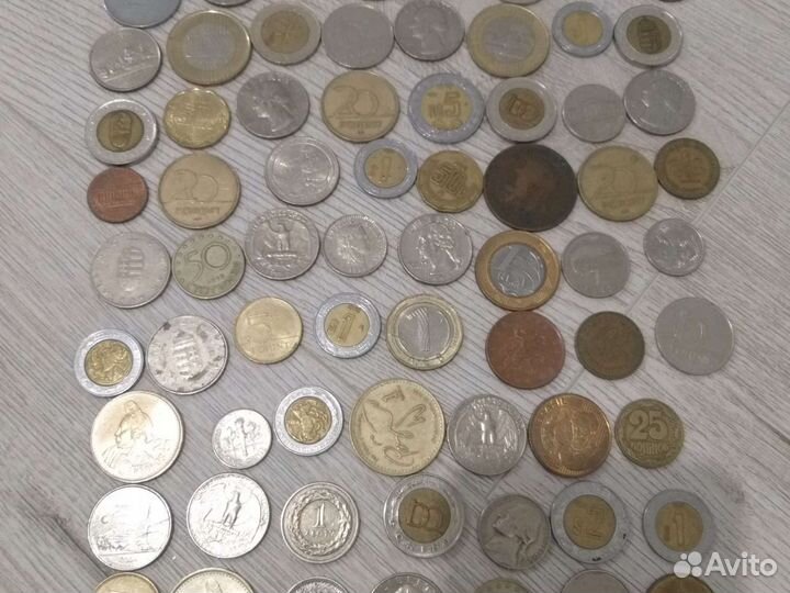 Монеты со всего мира