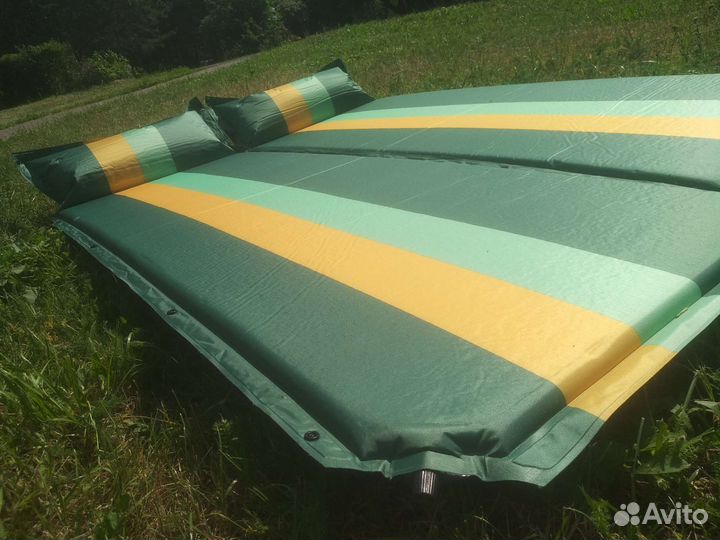 Самонадувающийся коврик 180х60, 3см туристический