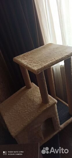 Игровой домик с когтеточкой зоомарк