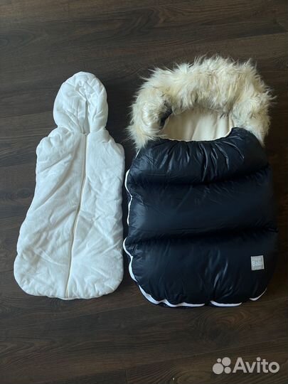 Конверт для новорожденных зимний