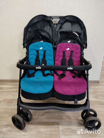 Коляска прогулочная для двойни бу