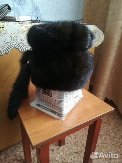 Шапка норковая женская бу