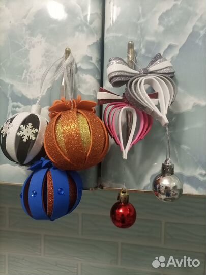 Новогодние украшения ручной работы