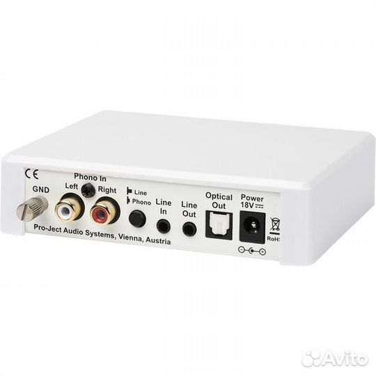 Фонокорректор Pro-Ject Optical Box E Phono Black