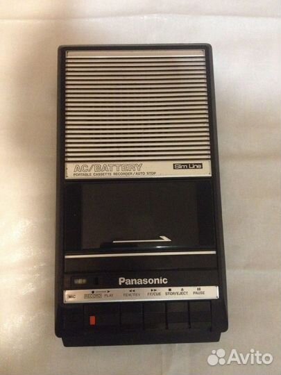 Кассетный магнитофон panasonic