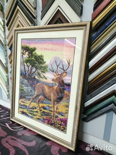 Рамки для картин, зеркал, вышивок, алмазных мозаек