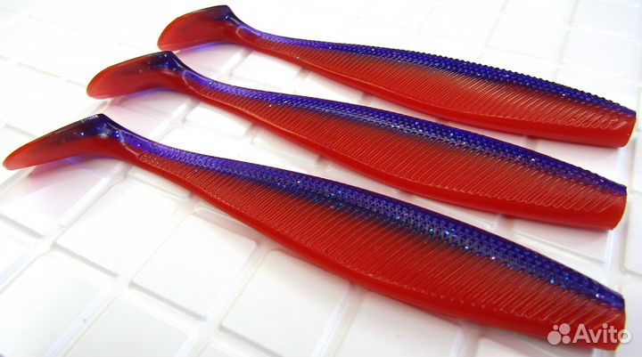 Силиконовая реплика FoxPro Shad Firetails 14см
