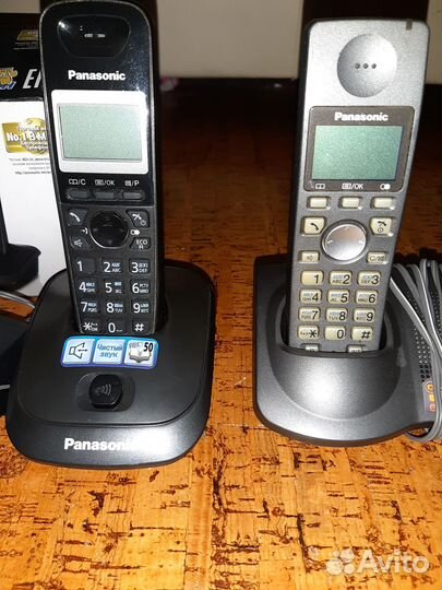 Беспроводной телефон panasonic