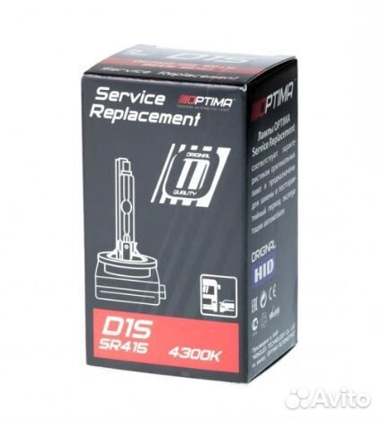 Ксеноновая лампа Optima Service Replacement D1S