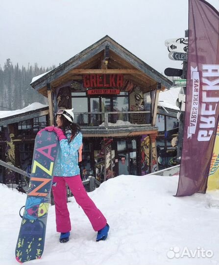 Сноубордический костюм женский