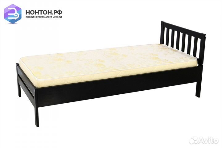 Кровать Массив 0.9 м венге