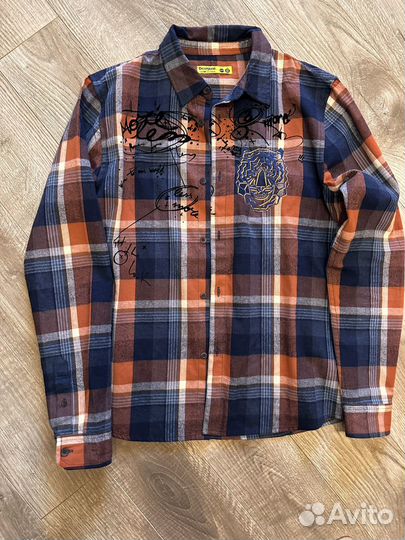 Стильная рубашка рост 158