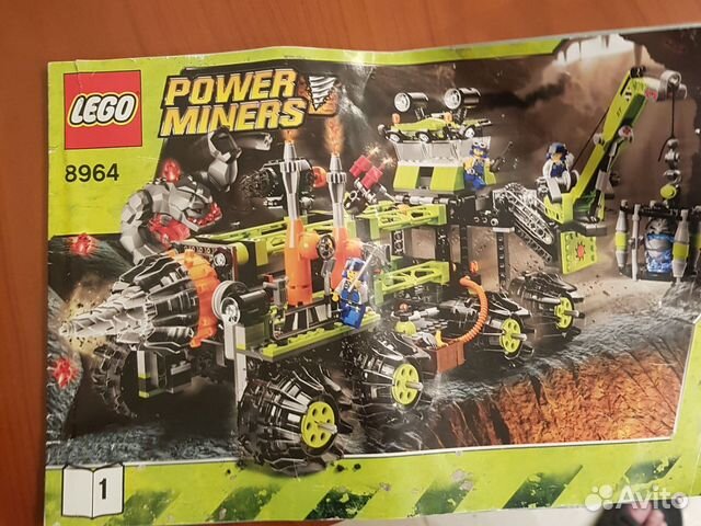 Lego power miners купить в Санкт-Петербурге | Хобби и отдых | Авито