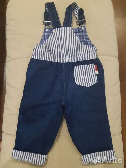 Джинсовый комбинезон