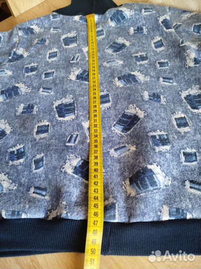 Теплая толстовка для мальчика с начесом 146 152