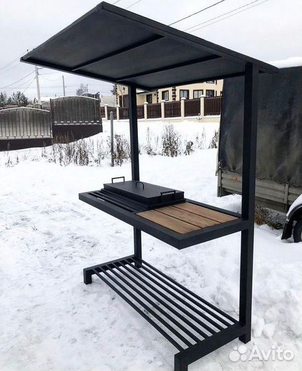 Мангалы в стиле лофт