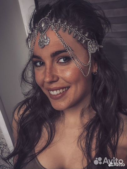 Тика диадема на голову Чокер комплект украшений