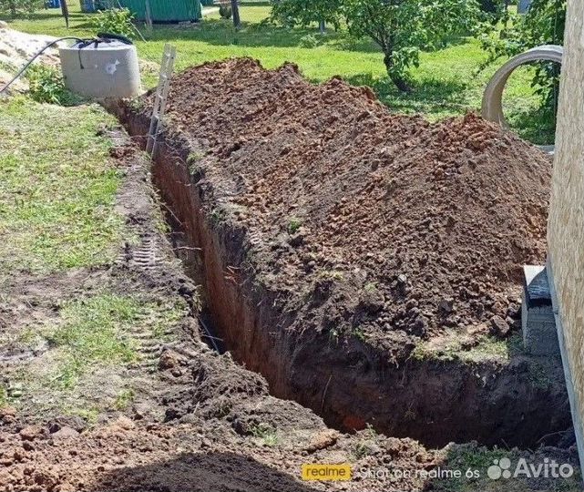 Услуги мини экскаватора