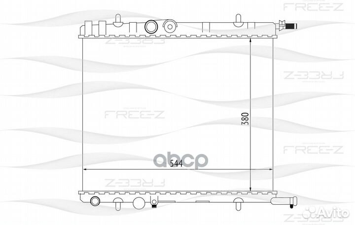 Радиатор KK0173 free-Z