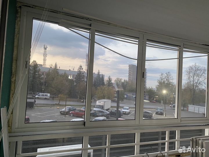 Алюминиевые окна на балкон бу