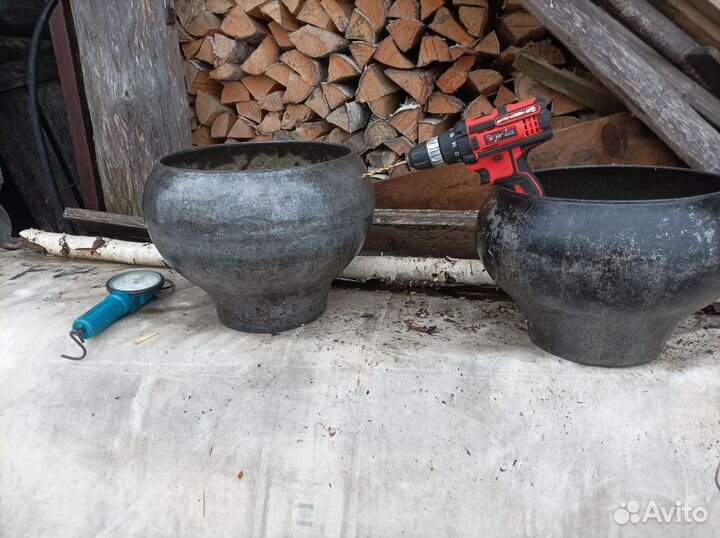 Чугунок алюминиевый, казан