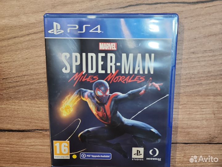 Spider man miles morales ps4 диск